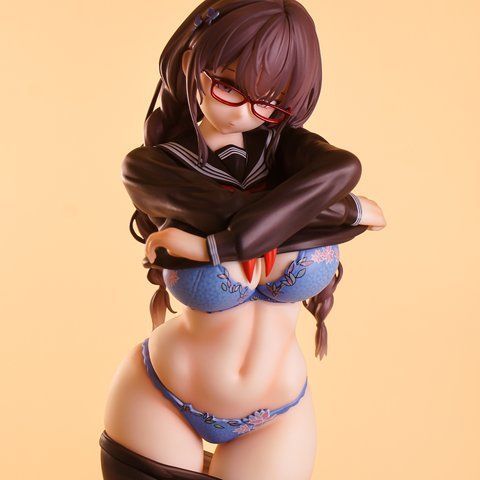 Girl with Glasses Who Don't Want To Take PE Class - Original Character (Uya, Scale 1/6 ver.)