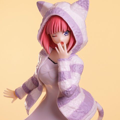 Nakano Nino - 5-toubun no Hanayome (Nekomimi Hoodie (Fascinity Figure) ver.)