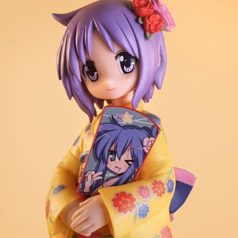 Hiiragi Tsukasa - Lucky☆Star (Lucky Kuji, Kimono ver.)