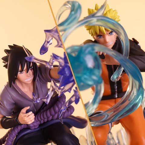 Uchiha Sasuke and Uzumaki Naruto - Naruto Shippuuden (Combination Battle, 2 ver.)